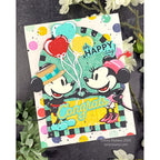 Spellbinders Classic Mouse Love Happy Sentiments Press and Foil Plate and Die Set bp-348 oh happy day | color-code:ALT01