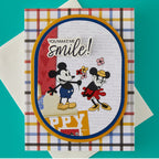 Spellbinders Classic Mouse Love Happy Sentiments Press and Foil Plate and Die Set bp-348 smile
