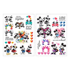 Spellbinders Classic Mouse Love Rub-Ons scsr-011 sheets