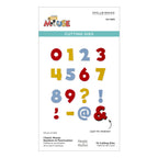 Spellbinders Classic Mouse Numbers and Punctuation Etched Dies s4-1469