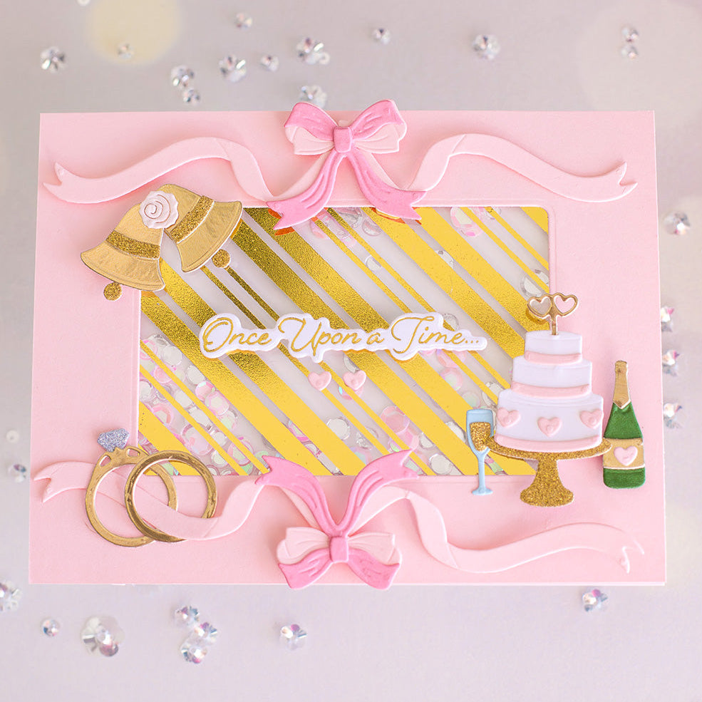 Spellbinders Classic Mouse Wedding Accessories Dies s4-1538 once upon a time