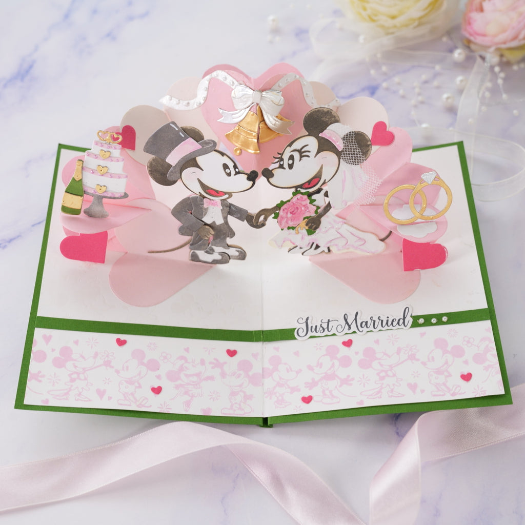 Spellbinders Classic Mouse Wedding Die Bundle just married