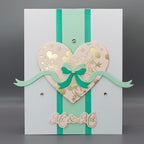 Spellbinders Classic Mouse Wedding Sentiments Press and Foil Plate and Die Set bp-367 bow