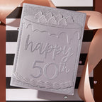 Spellbinders Classy Numbers Etched Dies s4-1416 happy 50th