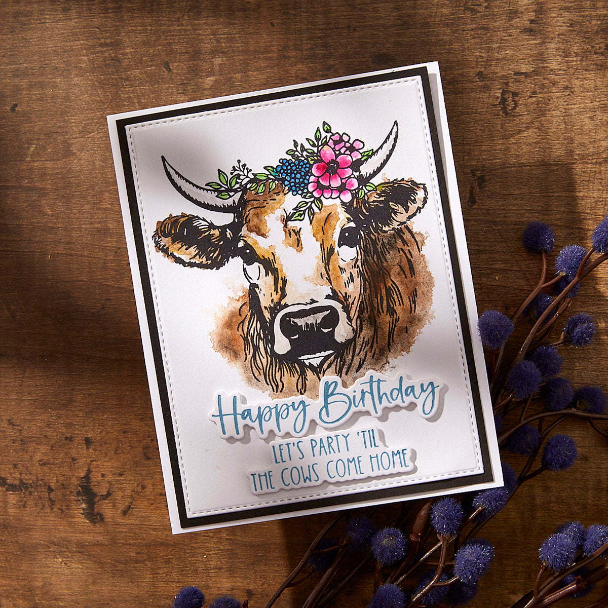 Spellbinders Clover BetterPress Plate and Die Set bp-231 birthday