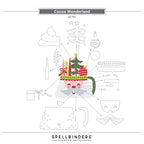 Spellbinders Cocoa Wonderland Etched Dies s5-702 assembly guide