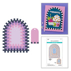 Spellbinders Color Block Accent Arches Etched Dies s5-743