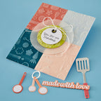 Spellbinders Confection Companions 3D Embossing Folder e3d-162 made with love