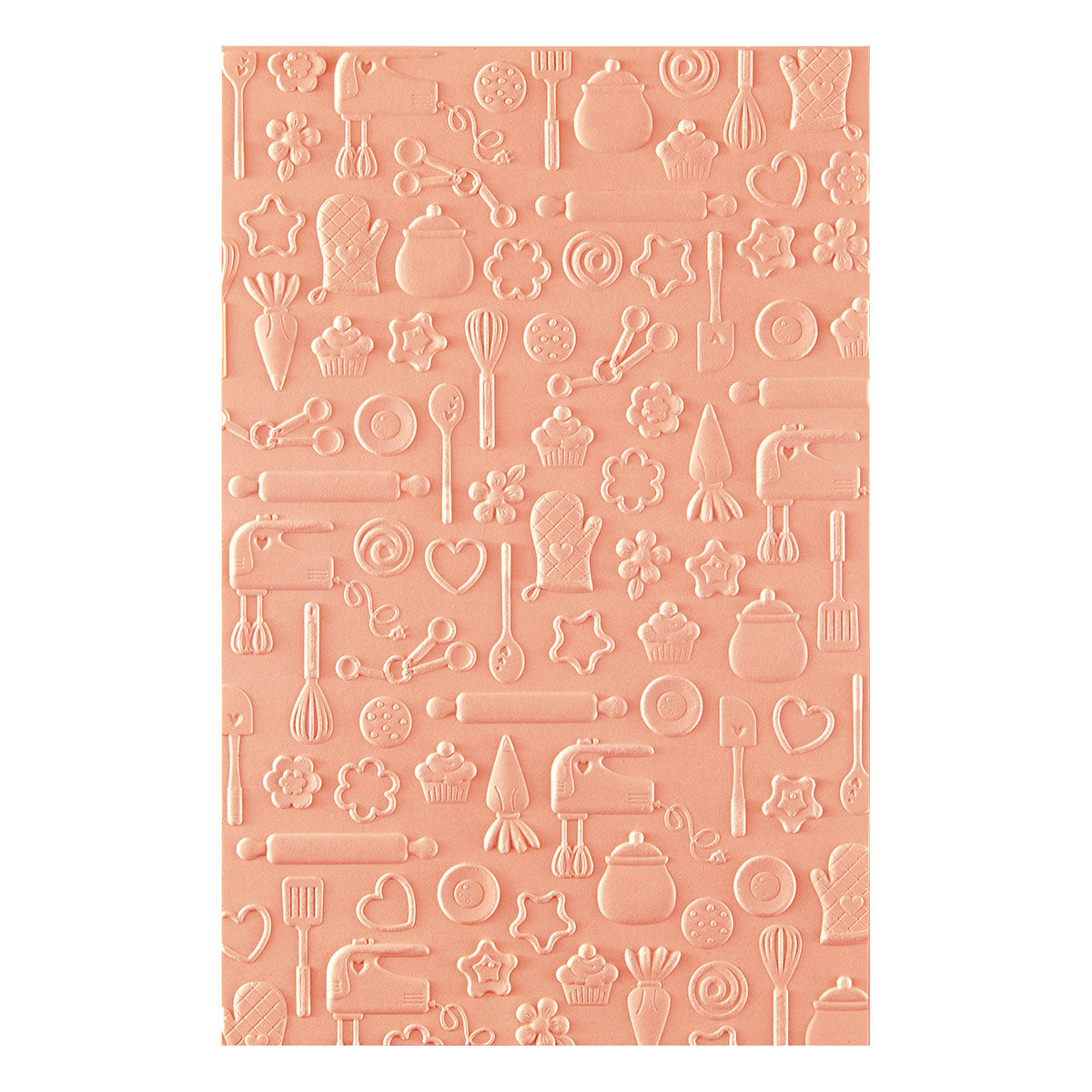 Spellbinders Confection Companions 3D Embossing Folder e3d-162 pink