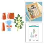 Spellbinders Containers and Foliage Etched Dies s4-1516