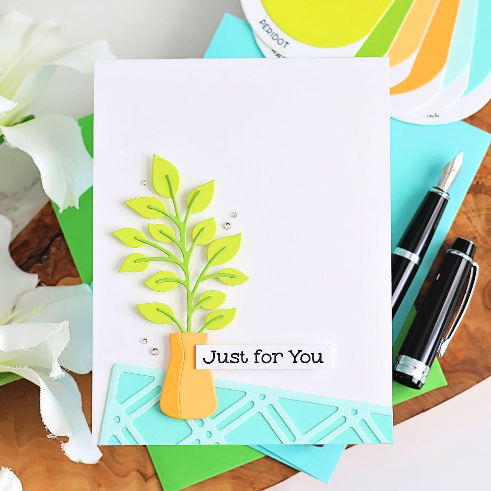 Spellbinders Containers and Foliage Etched Dies s4-1516 just for you