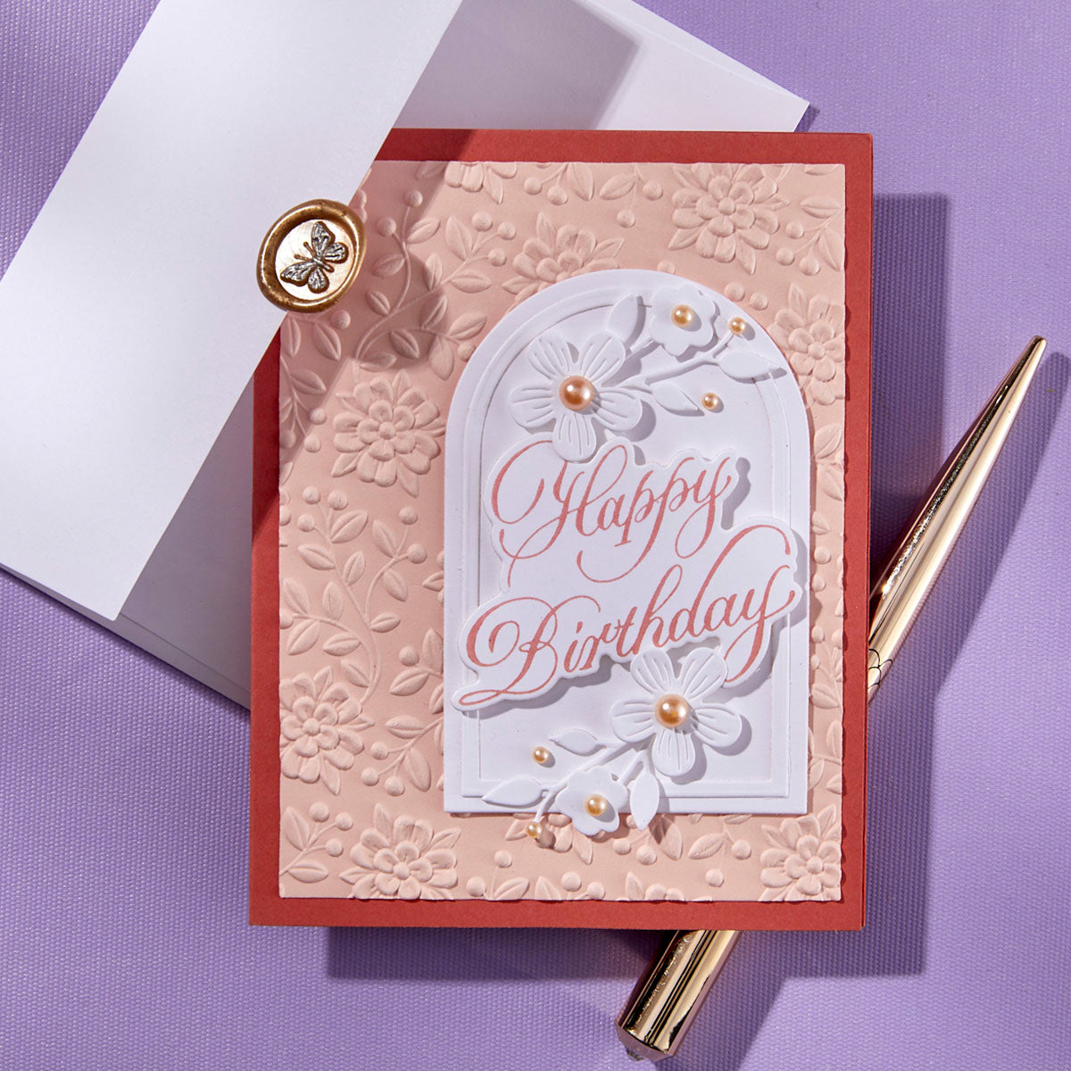 Spellbinders Betterpress Piatto 'Big Thank' In Metallo Per Biglietti Fai-da-Te