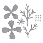 Spellbinders Cosmos Etched Dies s4-1436 pieces
