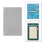 Spellbinders Crackle Paint 3D Embossing Folder e3d-156