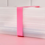 Spellbinders Craft Stax Silicone Bands Medium t-072 pink