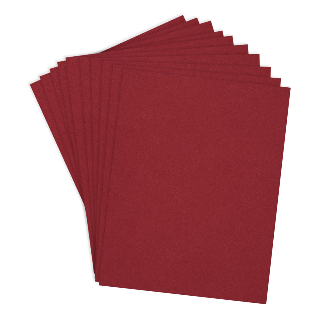 Spellbinders Cranberry ColorWheel Cardstock 8.5x11 cs-8-102