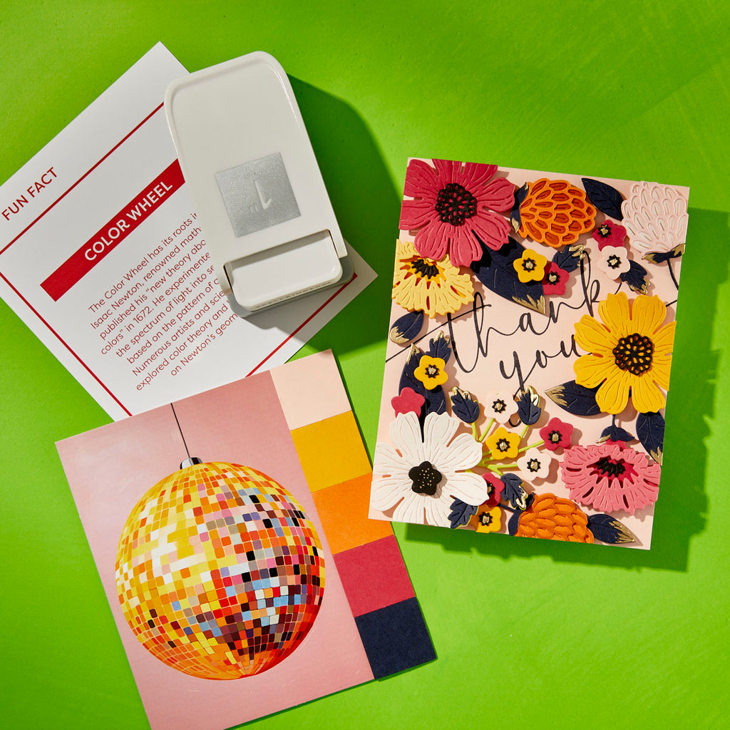 Spellbinders DIY Color Deck System cd-001 color wheel