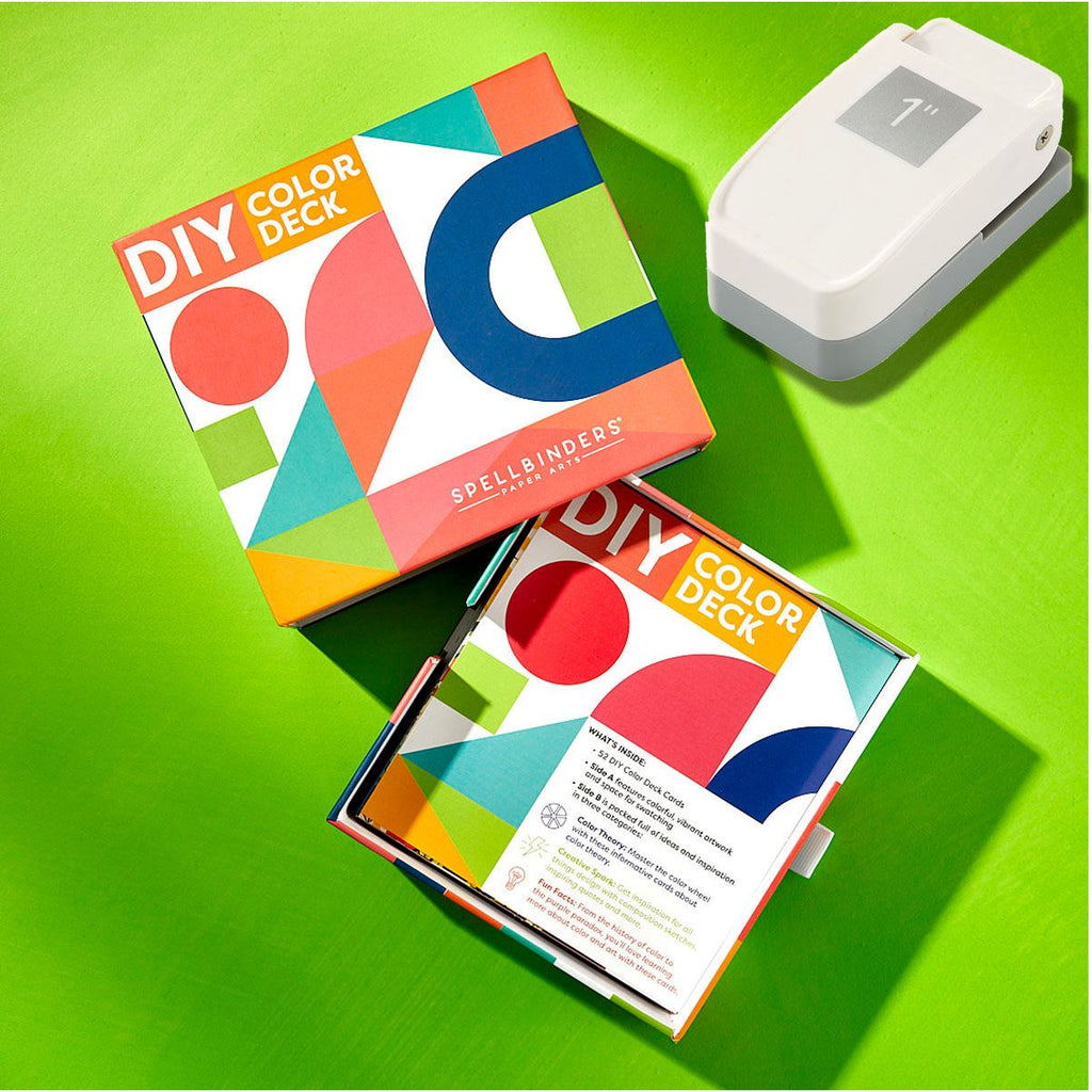Spellbinders DIY Color Deck and Square Punch Bundle