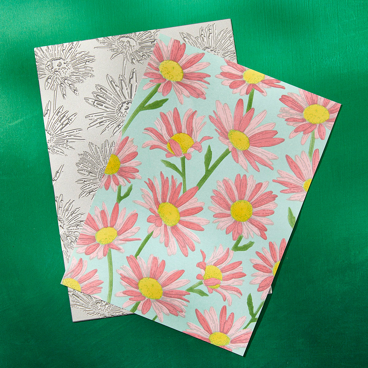 Spellbinders Daisy Shower Press Plate bp-301 daisies