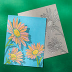 Spellbinders Daisy Trio Press Plate bp-299 daisy
