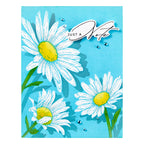 Spellbinders Daisy Trio Press Plate bp-299 just a note