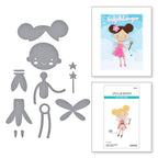 Spellbinders Dancin' Fairy Twinkle Etched Dies s4-1382*