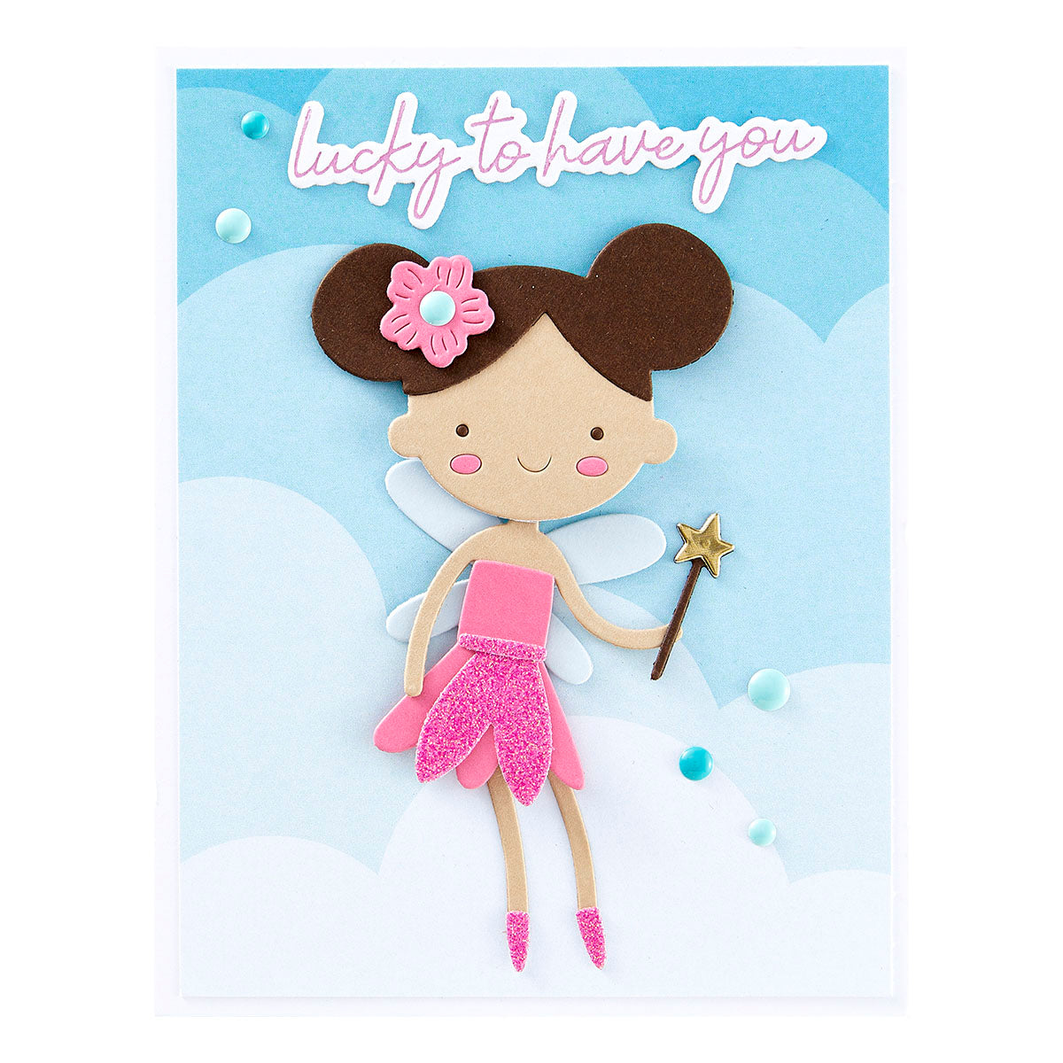 Spellbinders Dancin' Fairy Twinkle Etched Dies s4-1382*