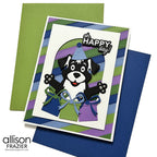 Spellbinders Darling Dog Etched Dies s5-734 happy birthday | color-code:ALT01