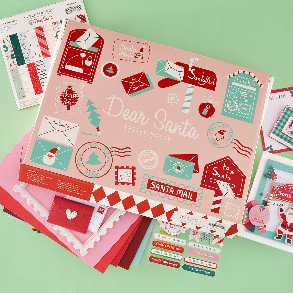 Spellbinders Dear Santa 2026 Annual Holiday Mega Kit bd-1107