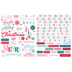 Spellbinders Dear Santa 2026 Annual Holiday Mega Kit bd-1107 SCSE-042 puffy stickers