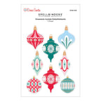 Spellbinders Dear Santa Ornaments Dimensional Stickers scse-048