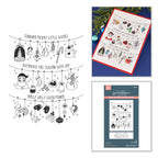 Spellbinders Decorate the Season Registration Press and Foil Plate bpr-037