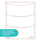 Spellbinders Decorate the Season Registration Press and Foil Plate bpr-037 template