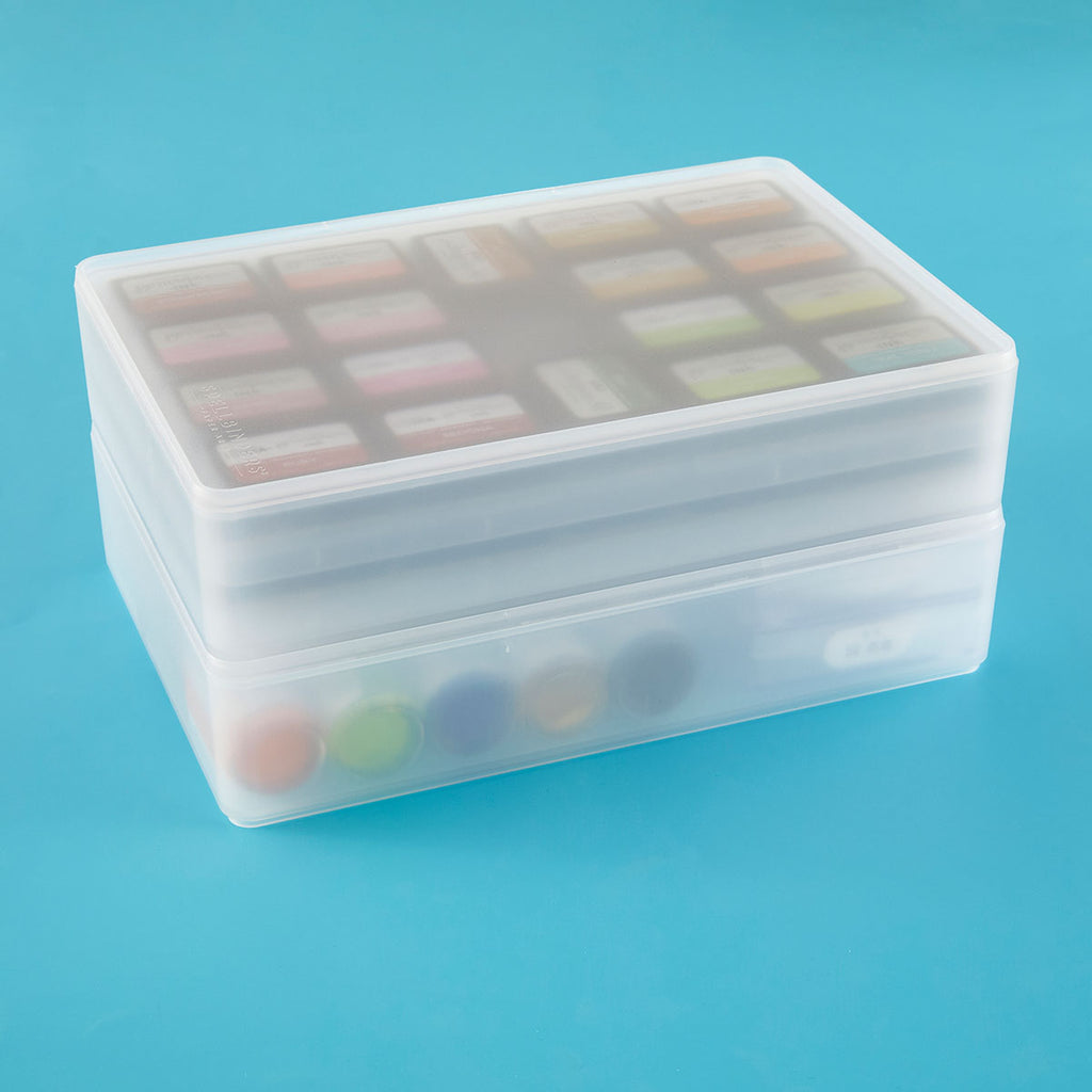 Spellbinders Deep Stax Large Tray Set t-108 shut full of product