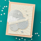 Spellbinders Disco Balls Etched Dies s5-648 glitter