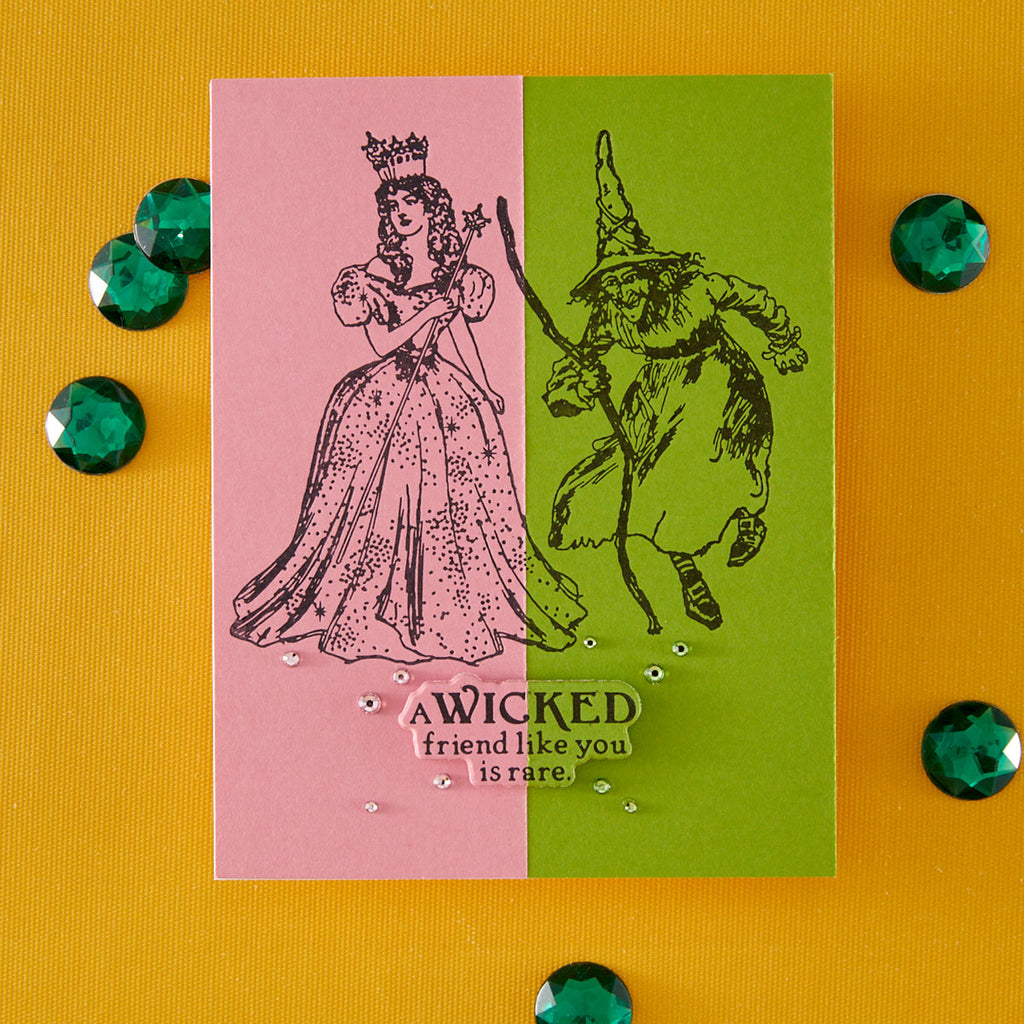 Spellbinders Dorothy and the Witches BetterPress Plate and Die Set bp-333 wicked