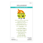 Spellbinders Dumpster Fire Clear Stamp and Die Set sds-220
