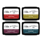 Spellbinders Earthy BetterPress Ink Mini Set by Dina Wakley bpi-054