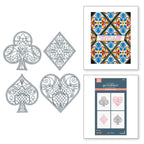 Spellbinders Enchanting Suit Facets Press Plates bp-258
