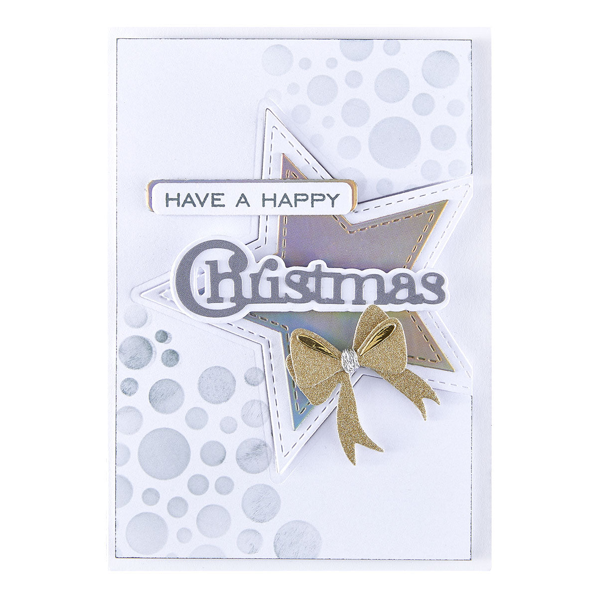 Spellbinders Essential Stars Etched Dies s4-1451 christmas
