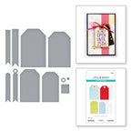 Spellbinders Essential Tags Etched Dies s4-1375