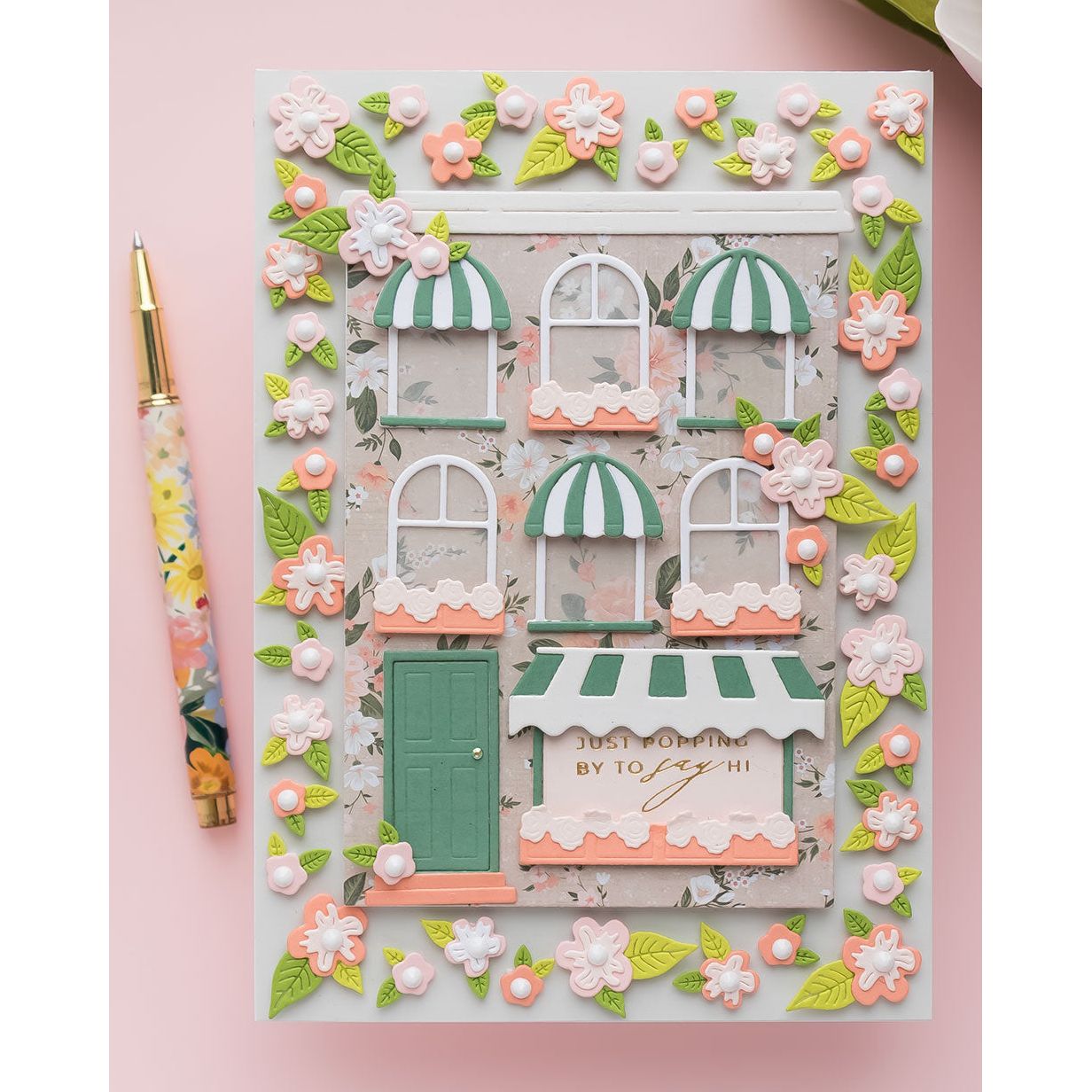 Spellbinders Everyday Windows, Curtains and Flower Boxes City Holiday Add On Dies s4-1537 windows | color-code:ALT01