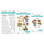 Spellbinders Fall Adventures I Want It All Stamp and Die Set bd-1154
