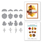 Spellbinders Falling Leaves Etched Dies s4-1484