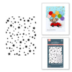 Spellbinders Falling Stars BetterPress Plate bp-262