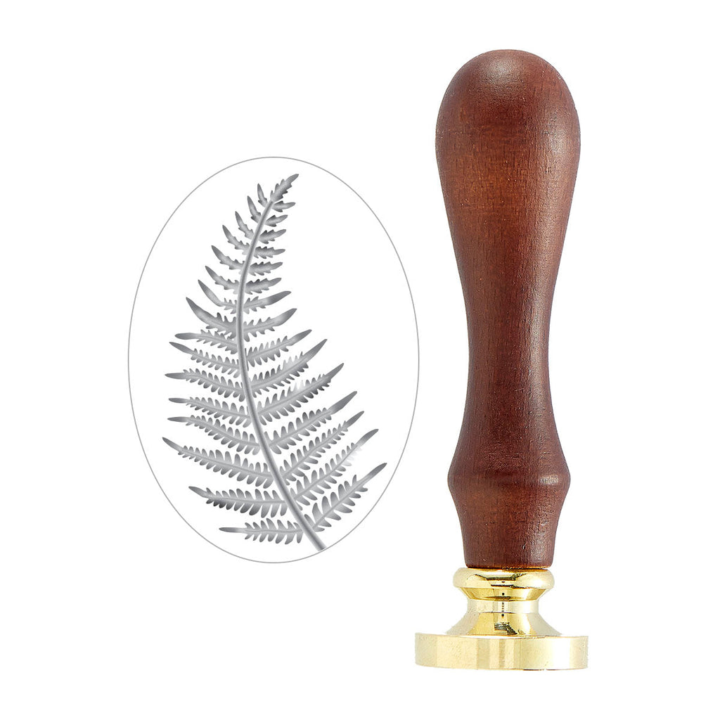 Spellbinders_Fern_Leaf_3D_Wax_Seal_Stamp_ws3d-009 stamp