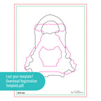 Spellbinders Festive Evergreens Registration Press and Foil Plate and Die Set bpr-050 template