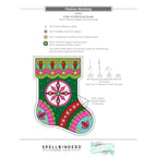 Spellbinders Festive Stocking Etched Dies s7-302 advanced decoration guide for stocking