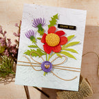 Spellbinders Field Notes Twine Etched Dies s2-410 thank you