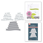 Spellbinders French Sentiments BetterPress Plate and Die Set bp-233